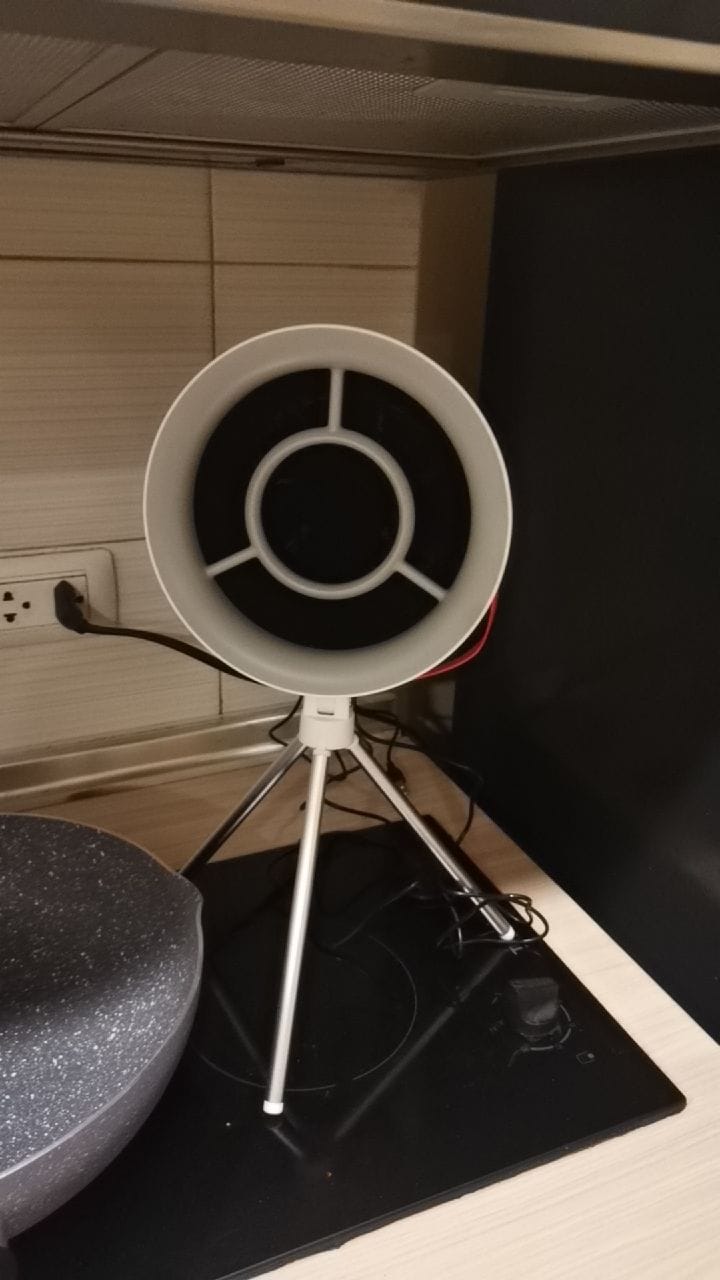 Customer photo review of เครื่องดูดควันไฟฟ้าแบบพกพา | Portable Electric Cooker hoods