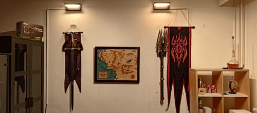 Customer photo review of 3D MIDDLE EARTH MAP