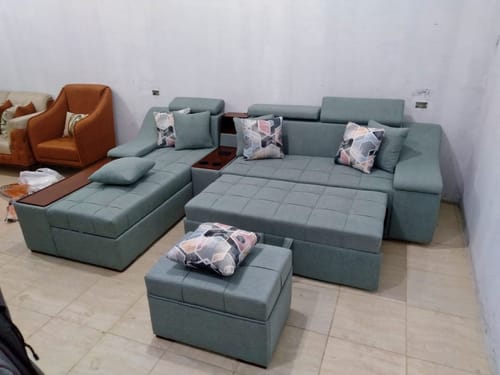 Customer photo review of ركنة سرير سحارة مع بوف 200×340سم - ZELAL2