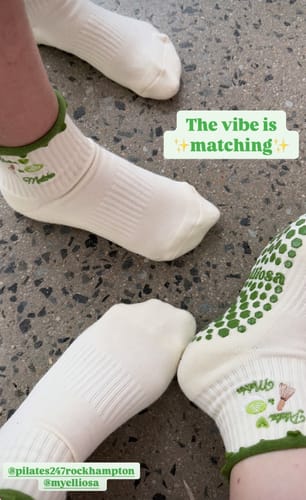 Customer photo review of Pilates & Matcha