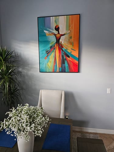 Customer review photo for Palette Canvas Art #PAC004