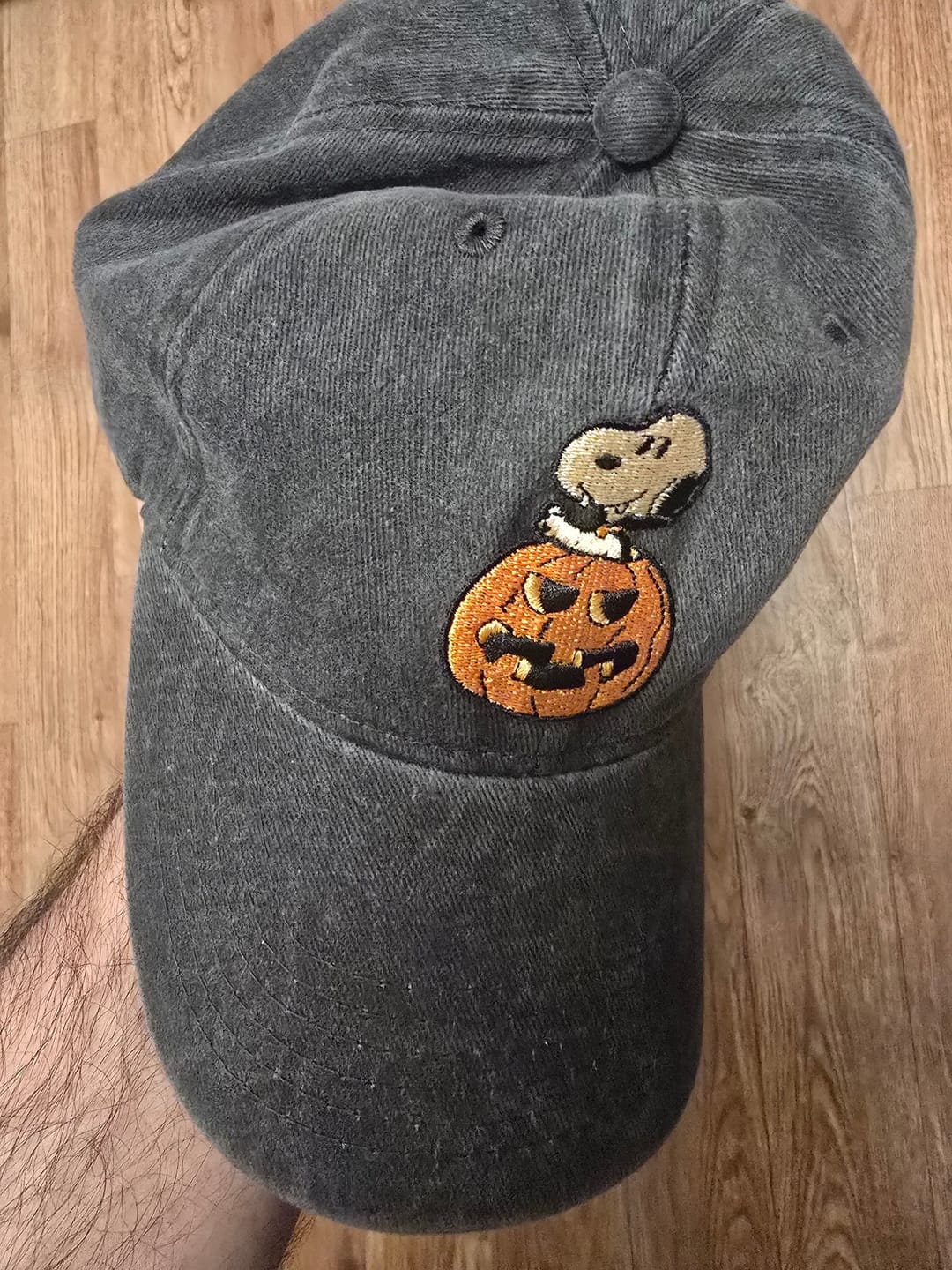 Customer photo review of Peanuts "Boo!" – Dad Hat