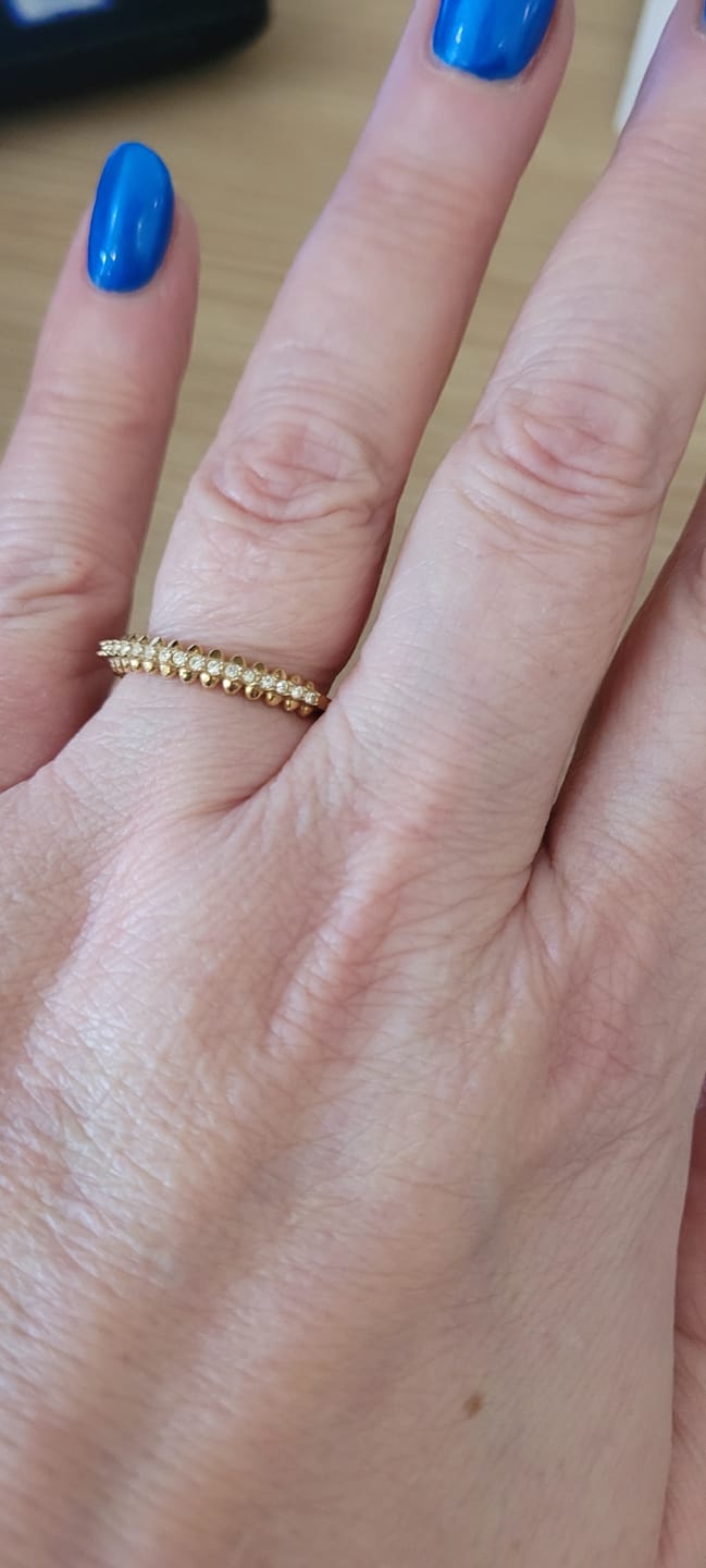 Customer photo review of Crested Ring