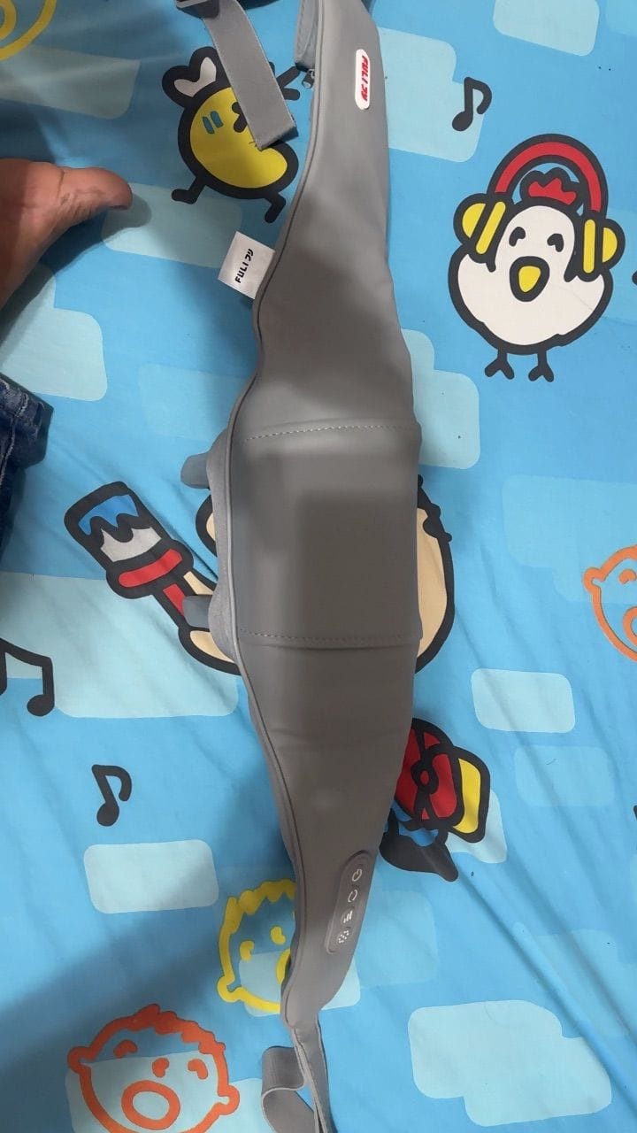 Customer photo review of เซตนวดคอบ่าไหล่ฟินสบายหน้า | FULI Neck and Shoulder Massager + FULI Natural Stone Electric Gua Sha