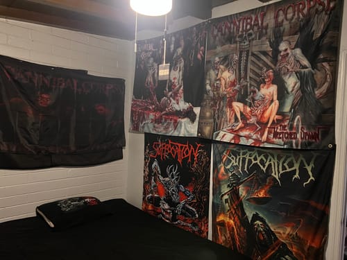 Customer photo review of Suffocation - Human Waste - Flag