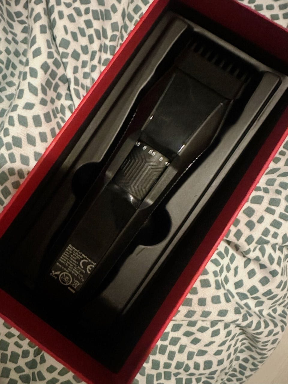 Customer photo review of [PRE] เครื่องตกแต่งขนไฟฟ้ากันน้ำ | MasterCut Waterproof Hair Trimmer