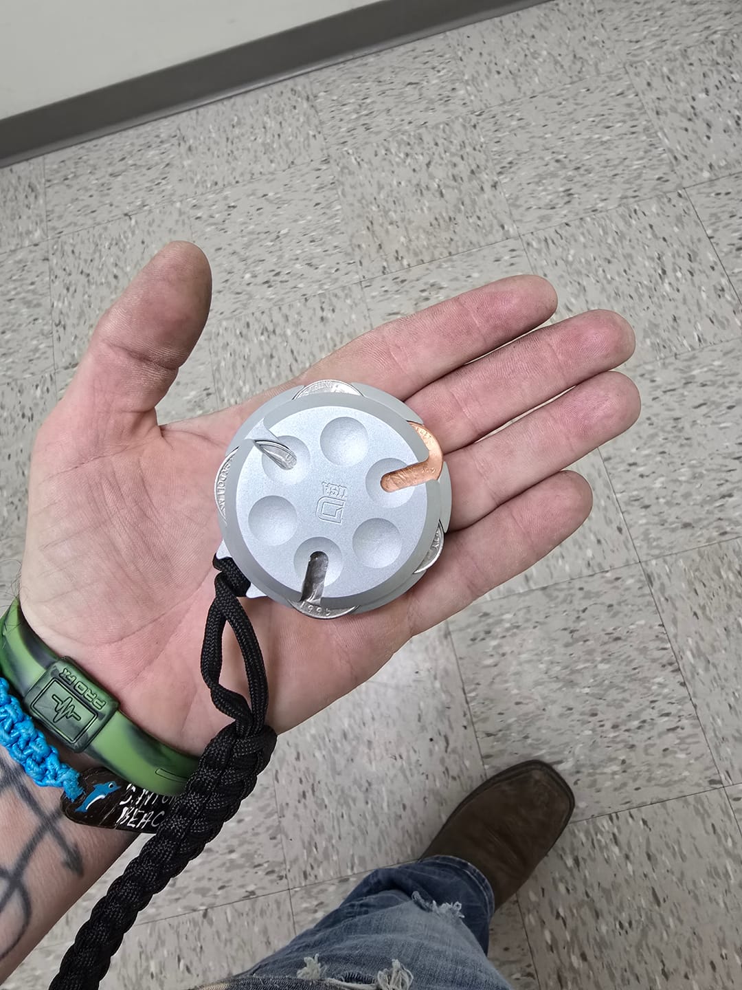Customer photo review of COIN CAPSULE + TETHER BUNDLE