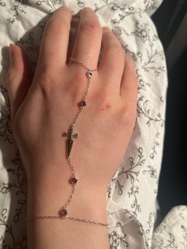 Customer photo review of Judgement Hand Chain