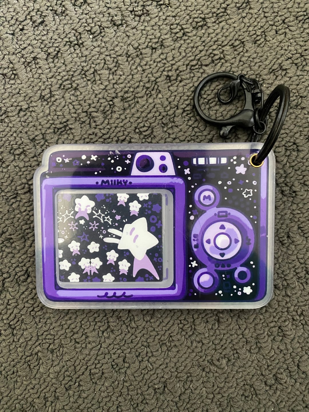Customer photo review of PREORDER! Star Baby Camera Keychain Picture Frame