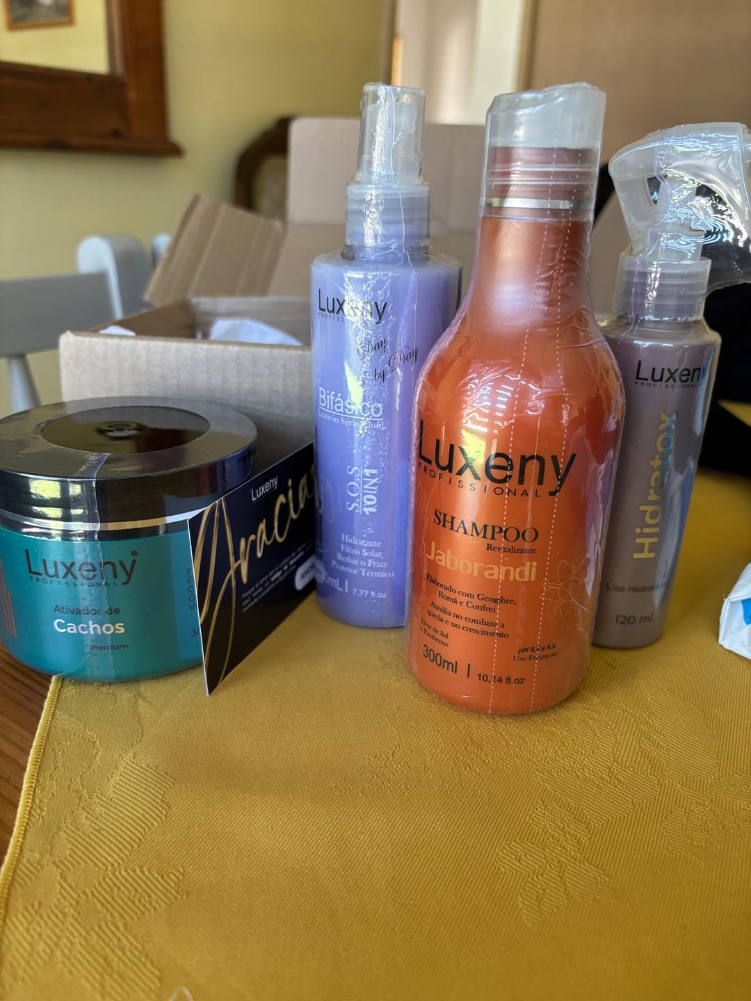 Customer photo review of Shampoo Anticaída Jaborandi 300ml