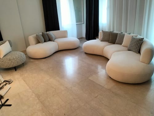 Customer photo review of طقم أنتريه خشب زان - 3قطع - MK265