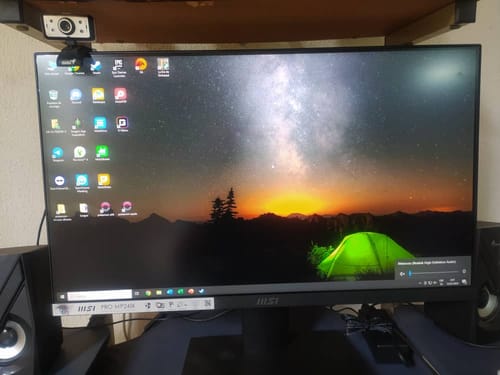 Customer photo review of Monitor MSI Pro 24" FHD MP241X LED 1920X1080 75Hz HDMI-VGA