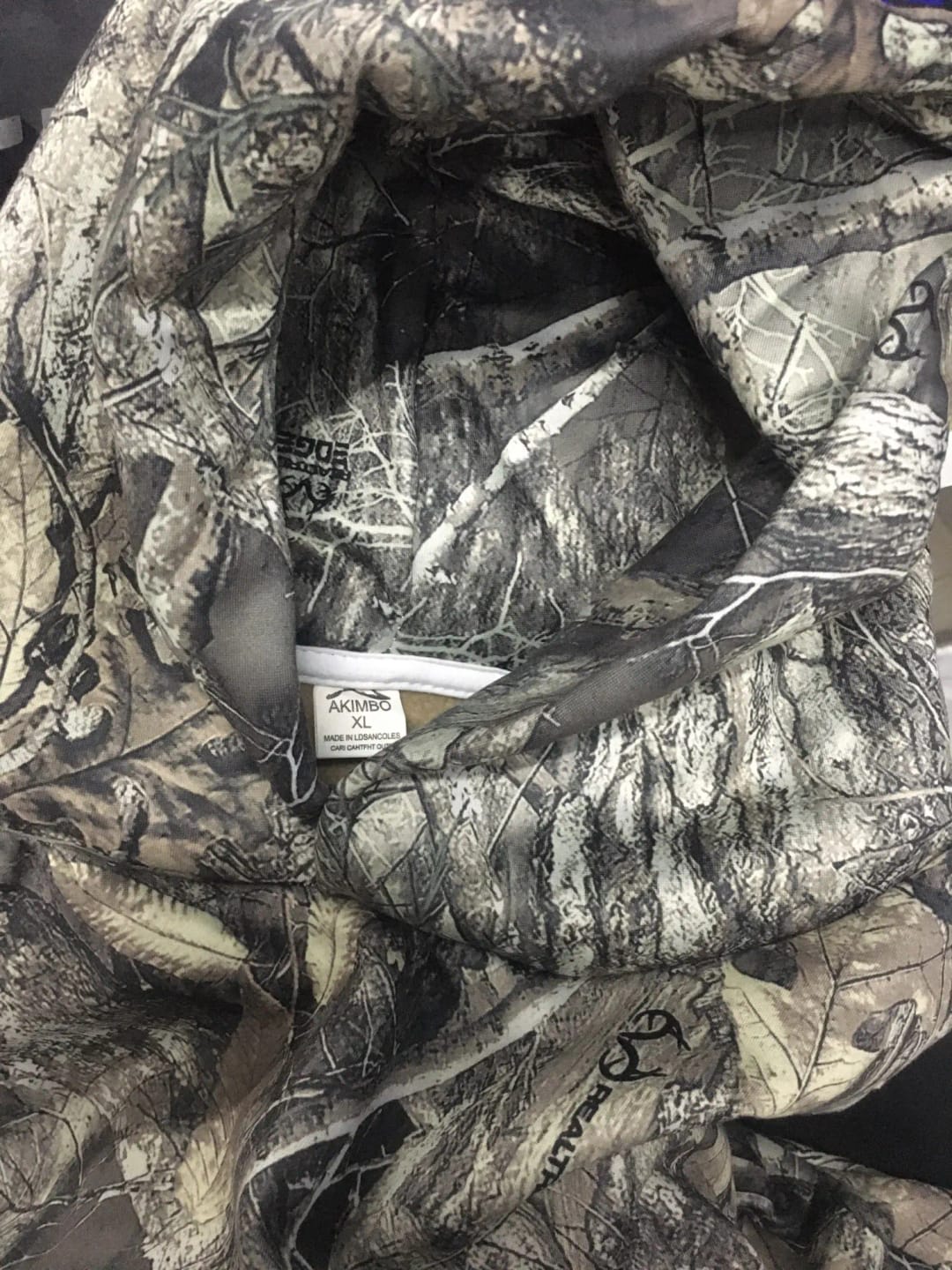 Customer photo review of Nature's Camouflage Hoodie