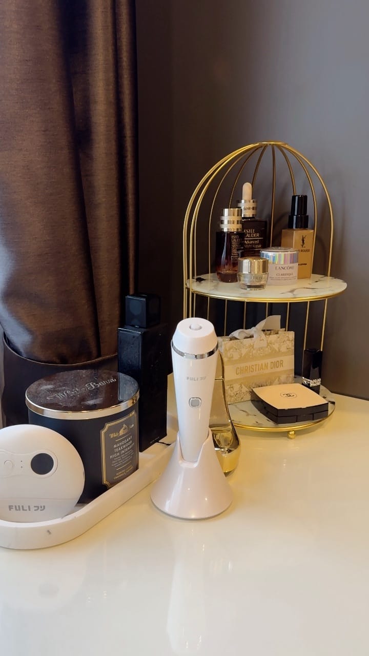 Customer photo review of เครื่องล้างหน้าไฟฟ้าโซนิค | FULI Sonic Facial SPA Cleansing Brush