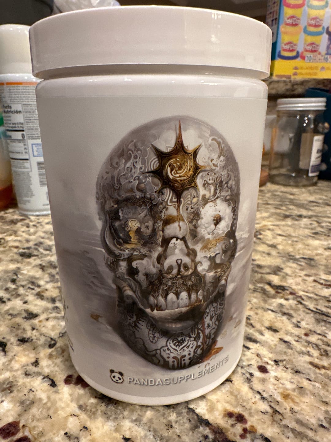 Customer photo review of SKULL Nootropic Pre-Workout