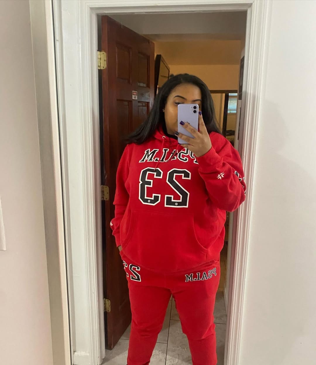 Customer photo review of PSALM 23 - Premium Unisex Hoodie