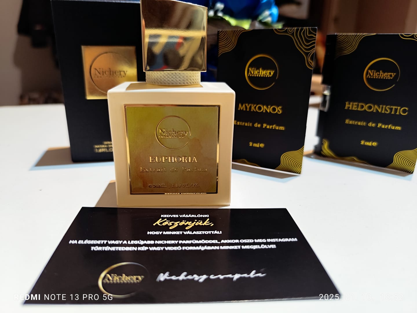 Customer photo review of Nichery Euphoria Extrait de Parfum - Unisex 50ml