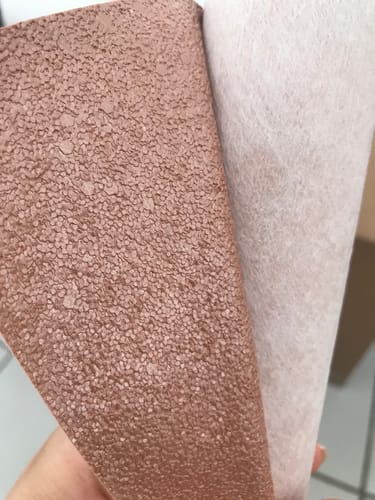 Customer photo review of SHINE GLITTER 0,8MM COM FUNDO SPUN COR ROSE