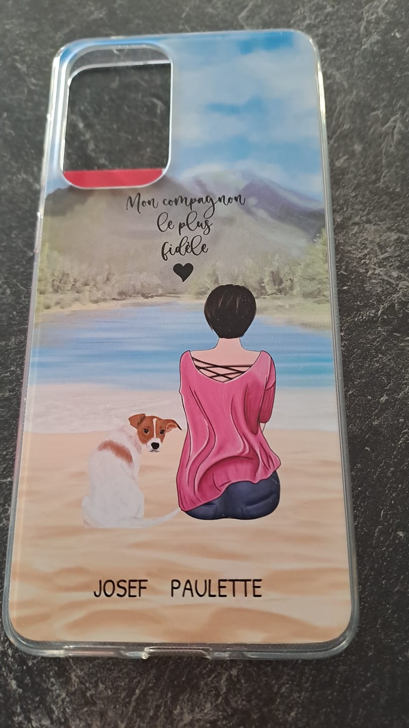 Customer photo review of Meilleurs amis - Coque de téléphone personnalisée