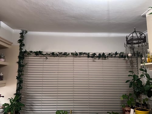 Customer photo review of Hedera Kunstslinger 2 150cm (Guirlande)