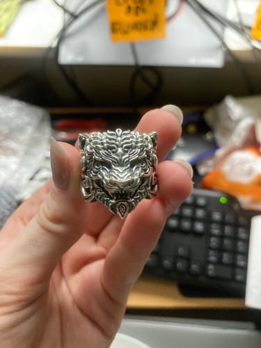 Customer photo review of Menacing Tiger