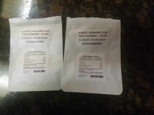 Customer photo review of THC Gummies