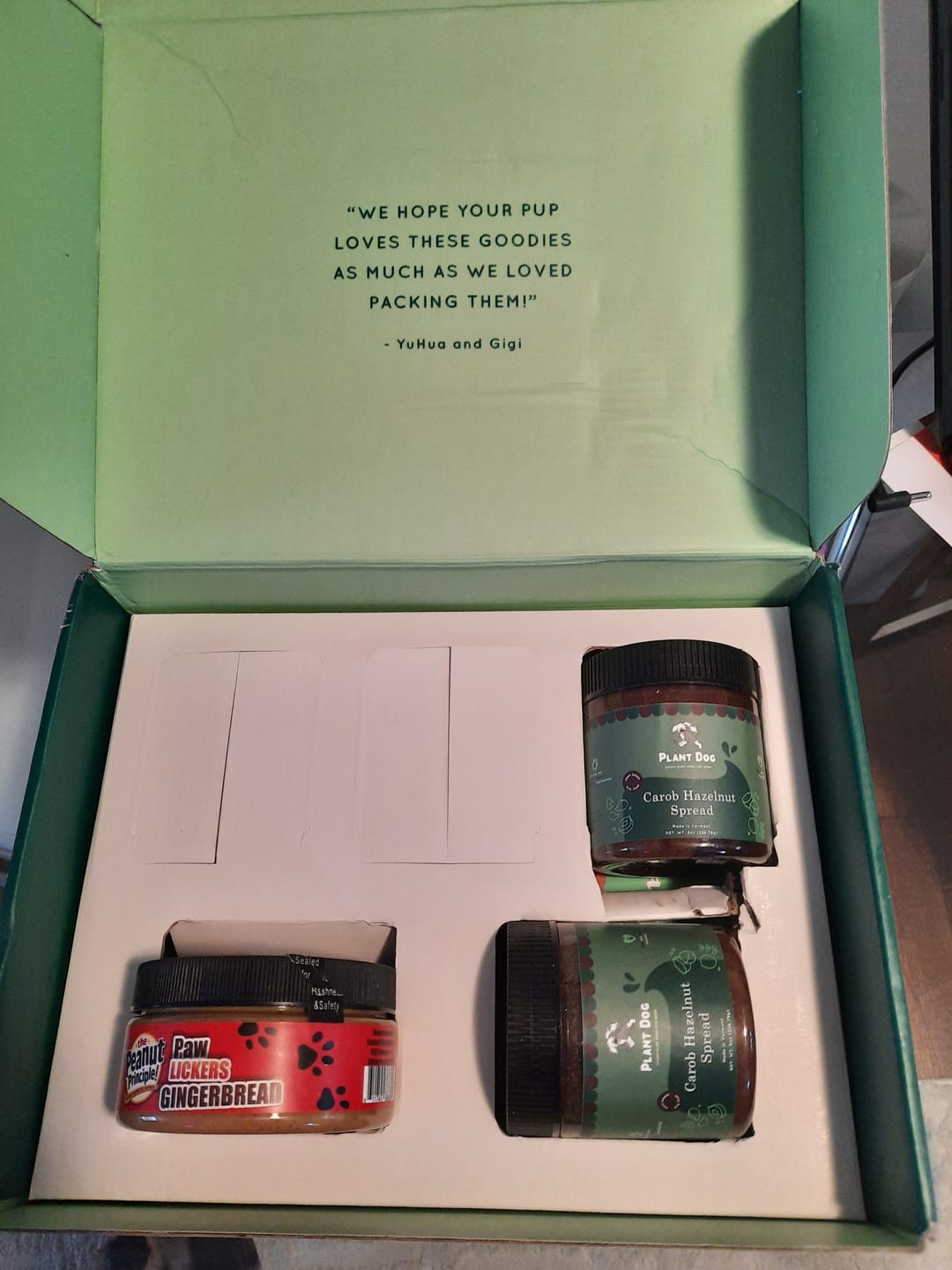 Customer photo review of Carob Hazelnut Spread