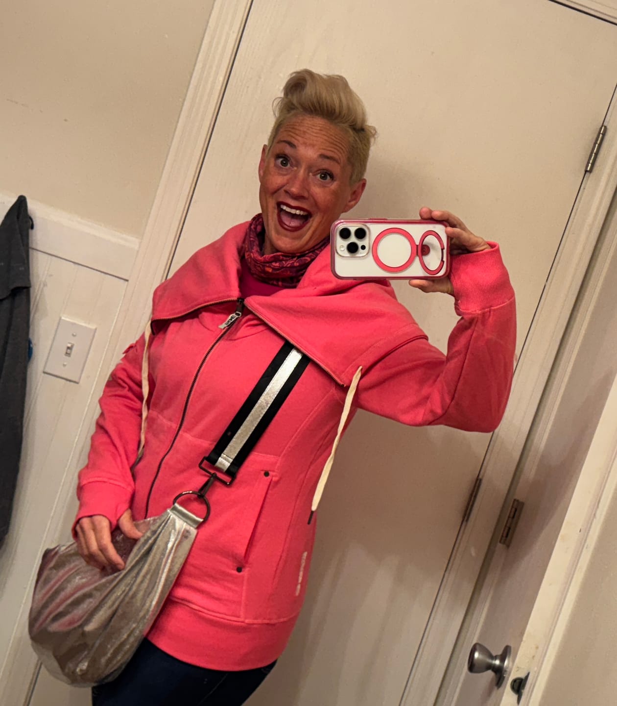 Customer photo review of THE CASEY FLEECE