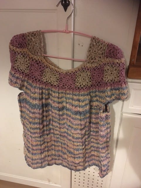 Customer photo review of YarnArt Linen Soft Colors
