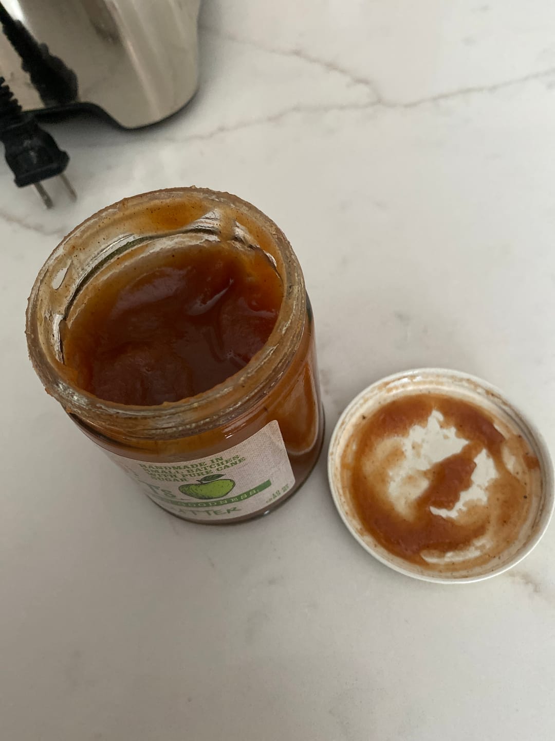 Customer photo review of Cousin T's Apple Butter Spread