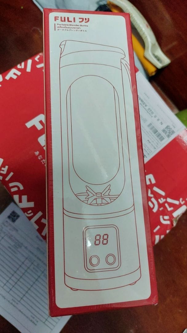 Customer photo review of [PRE] เครื่องปั่นแบบพกพา | Portable Blender Bottle
