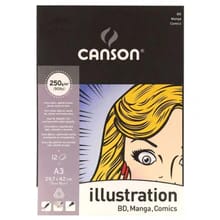 Customer photo review of Canson Illustration - Block Manga Comics A3 29,7 x 42 cm 12 Hojas