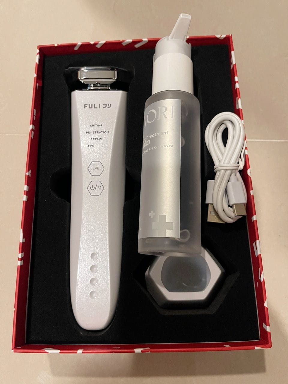 Customer photo review of Re-Aging เครื่องยกกระชับใบหน้า ด้วยคลื่นความถี่วิทยุสลายไขมัน Ultra RF/EMS | Re-Aging Ultra RF/EMS Skin Tightening Device