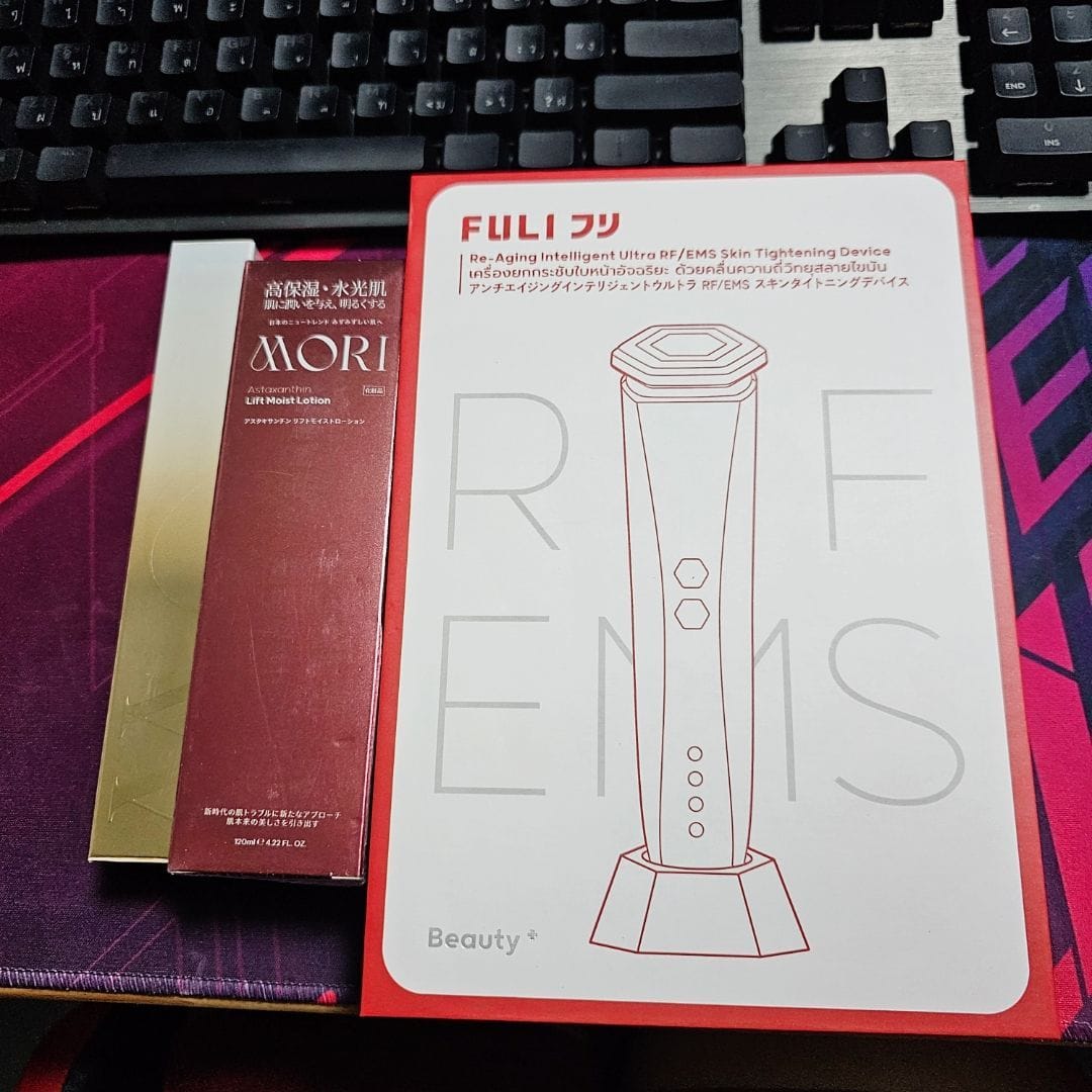Customer photo review of Re-Aging เครื่องยกกระชับใบหน้า ด้วยคลื่นความถี่วิทยุสลายไขมัน Ultra RF/EMS | Re-Aging Ultra RF/EMS Skin Tightening Device