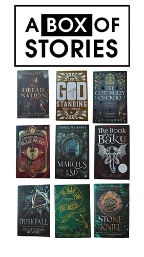 Customer photo review of Crime, Mystery & Thriller Box of 4 Surprise Books