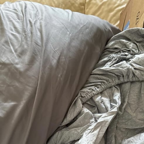Customer photo review of 6-Piece Bamboo Sheet Set