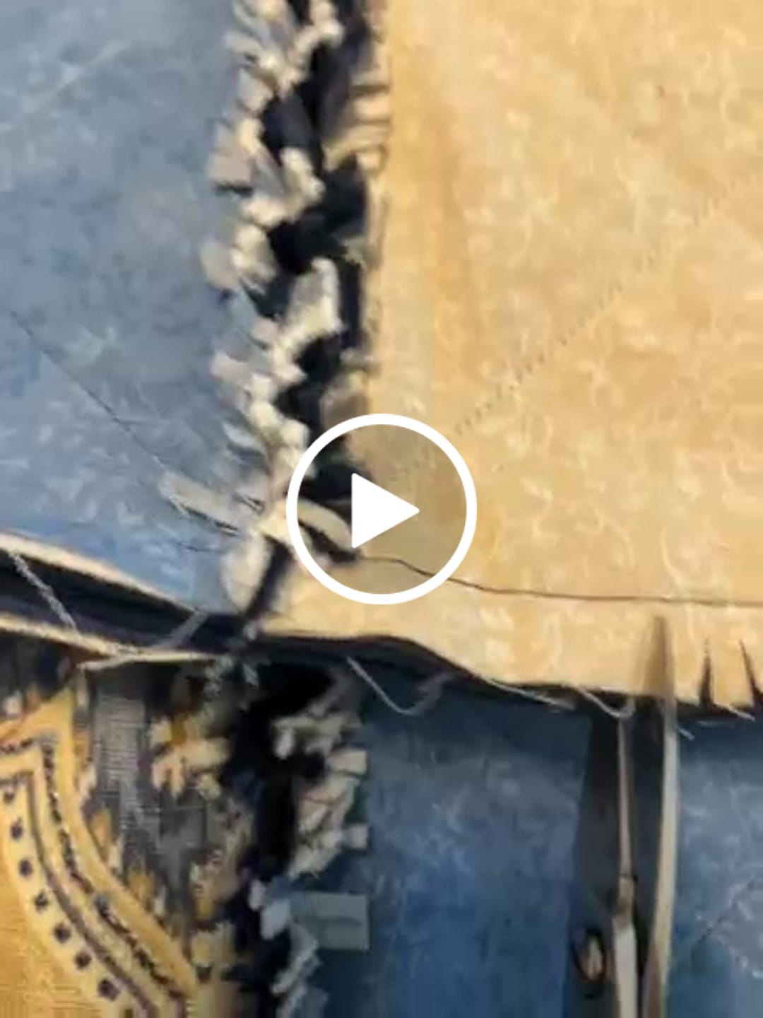Customer video review of Heritage Cutlery VP7 Spring Action Rag Quilting Snips