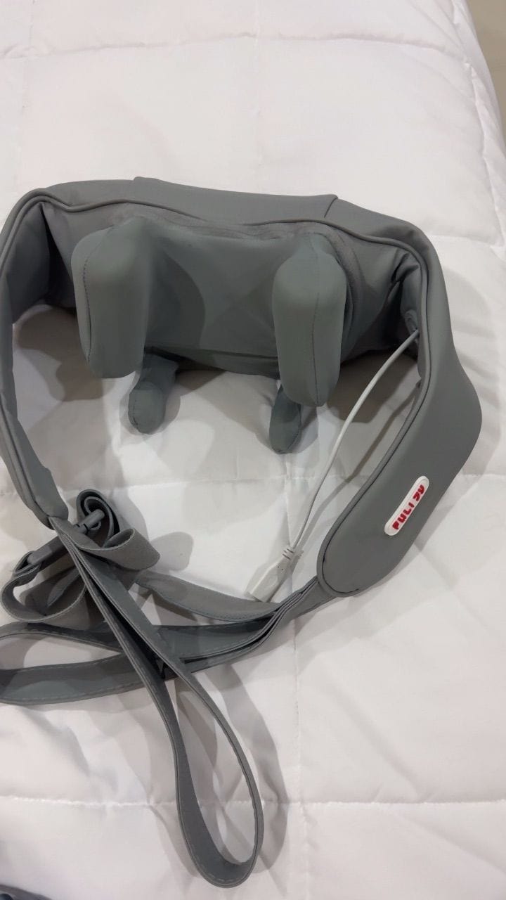 Customer photo review of เครื่องนวดคอ บ่า ไหล่ ไฟฟ้า | Neck and Shoulder Massager