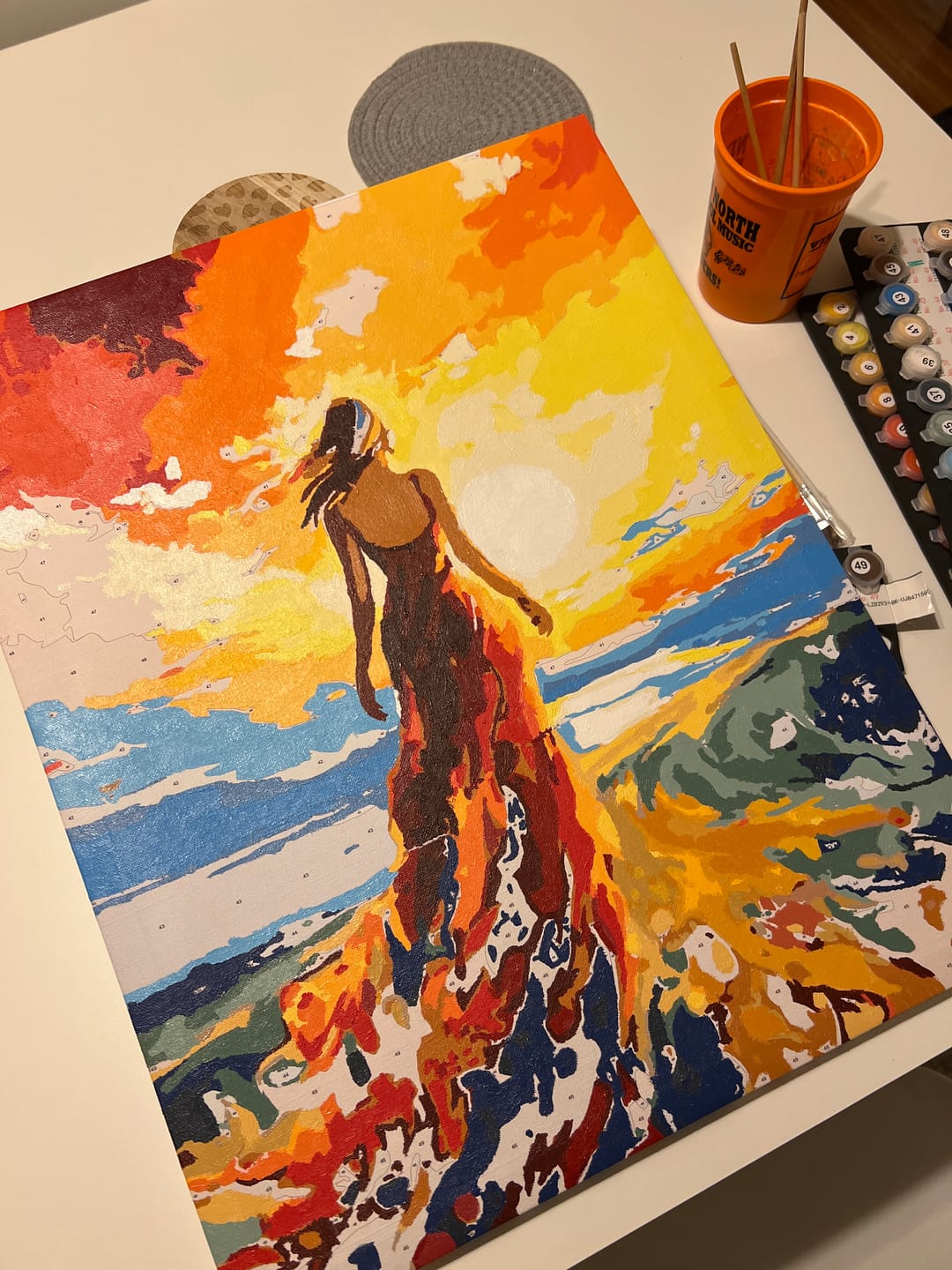 Customer photo review of Starlit Contemplation