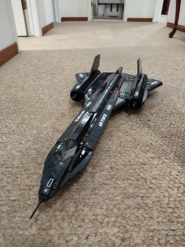 Customer photo review of SR-71 Blackbird 1774pcs