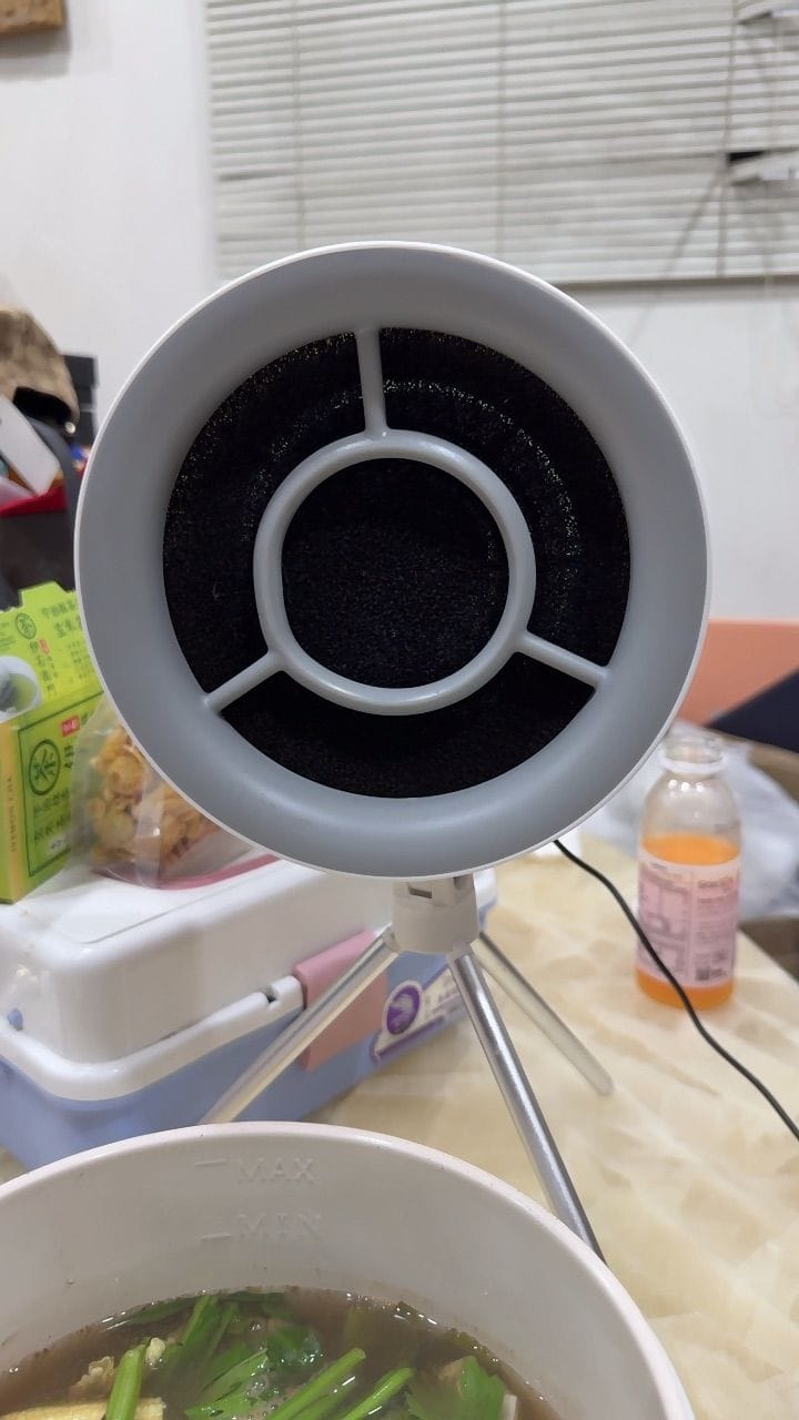 Customer photo review of เครื่องดูดควันไฟฟ้าแบบพกพา | Portable Electric Cooker hoods