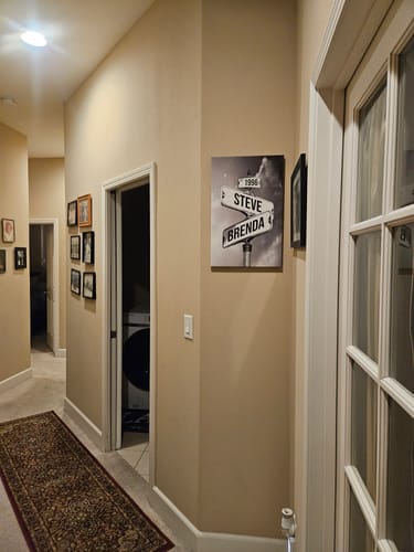 Customer photo review of COUPLES DATE OF LOVE by Cstm Canvas