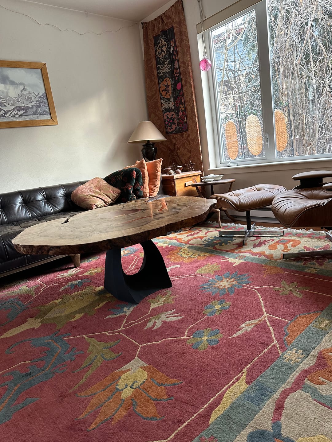 Customer photo review of Coffee Table Base 121B Tulipe 16H Metal Elegant Furniture