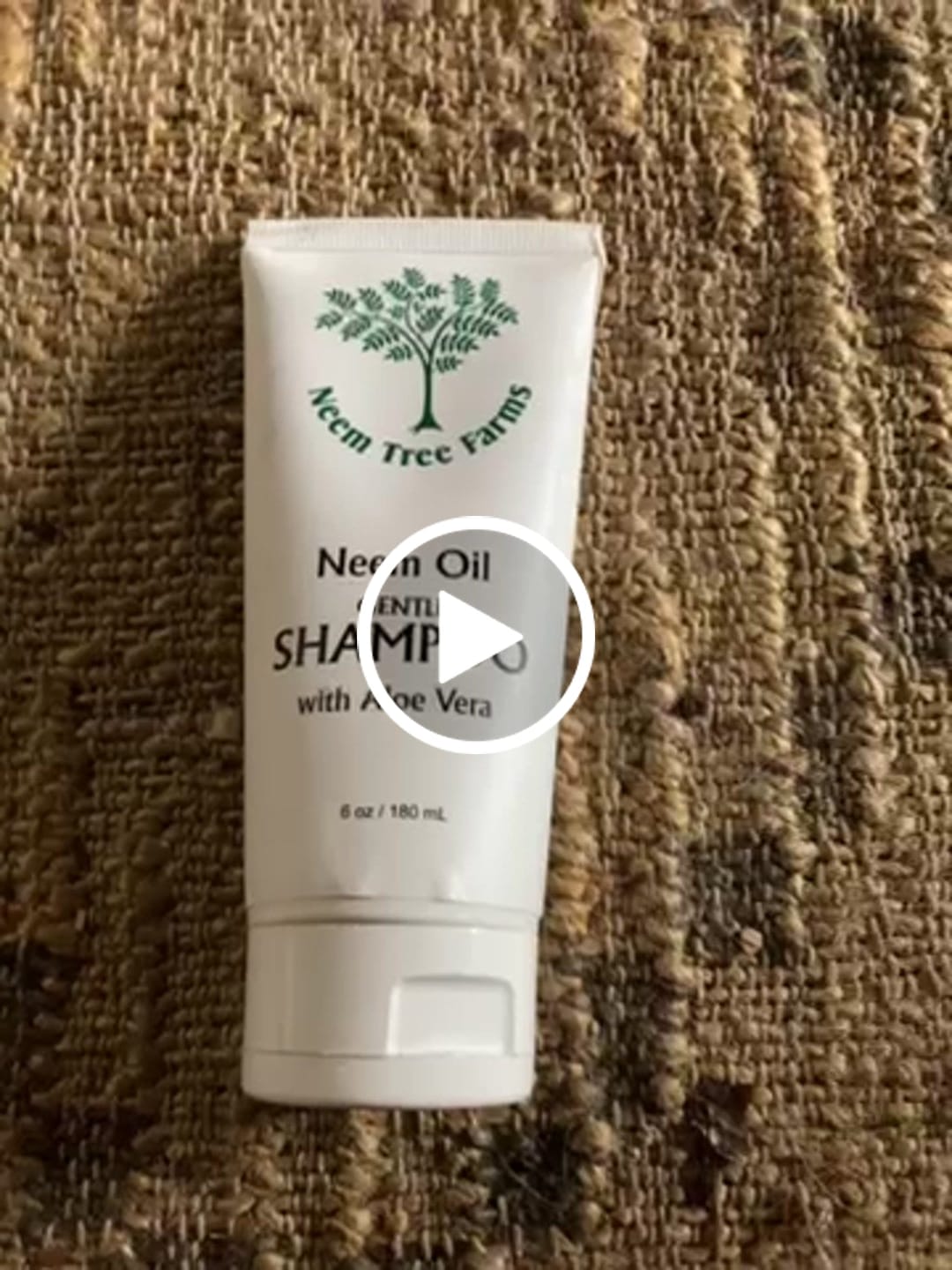 Customer video review of Neem Oil Shampoo - 6 oz
