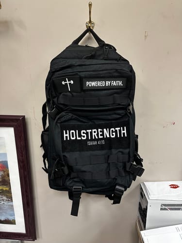 Customer photo review of HolStrength 45L Tactical Backpack