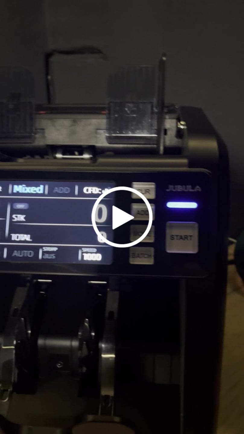 Customer video review of Jubula MV-550 Banknote Value Counter