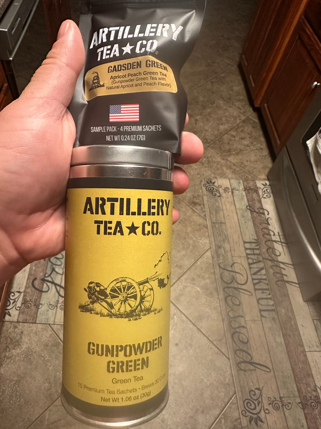 Customer photo review of Gunpowder Green