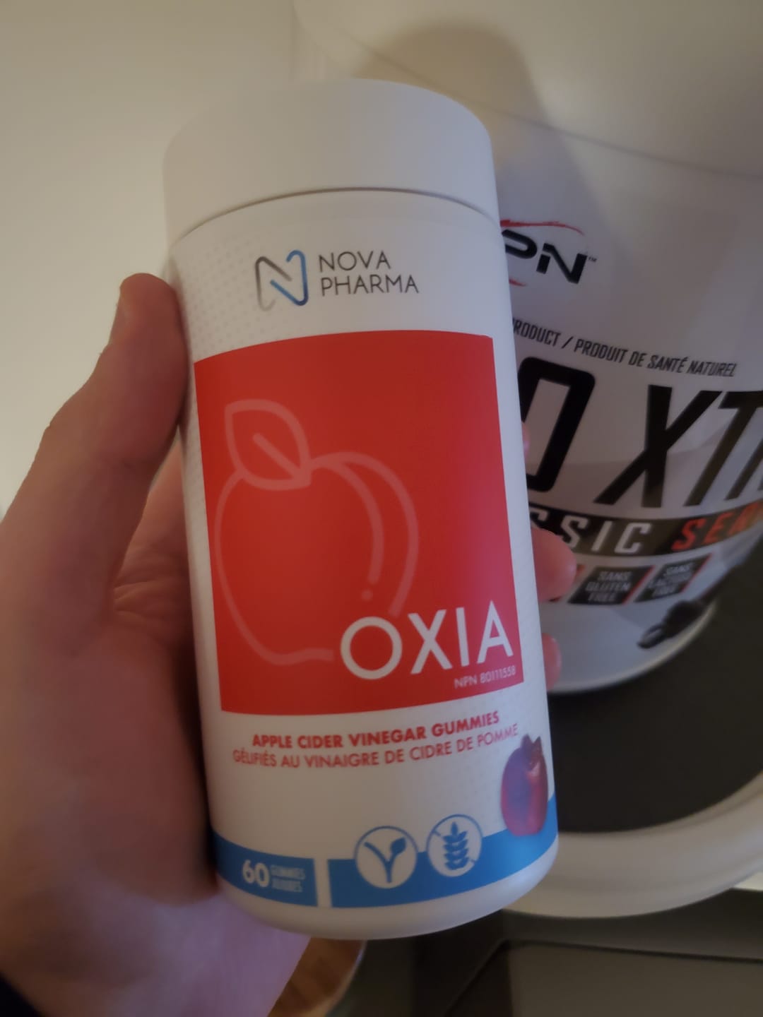 Customer photo review of Nova Pharma - Oxia Vinaigre de cidre de pomme (60 jujubes)