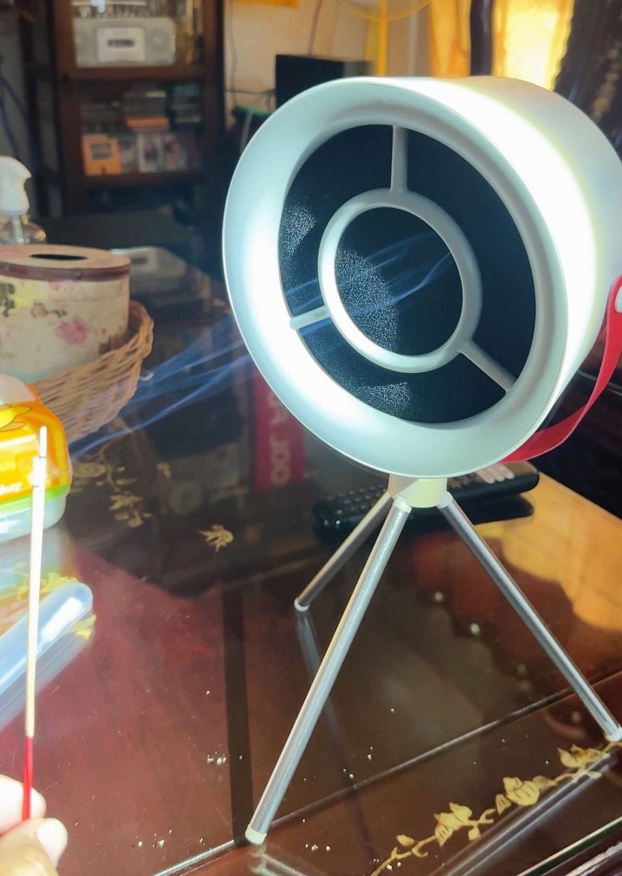 Customer photo review of เครื่องดูดควันไฟฟ้าแบบพกพา | Portable Electric Cooker hoods