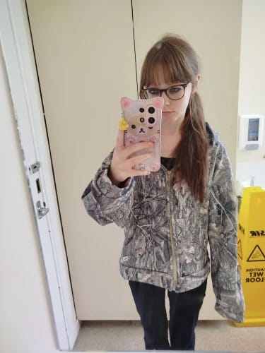 Customer photo review of Nature's Camouflage Hoodie